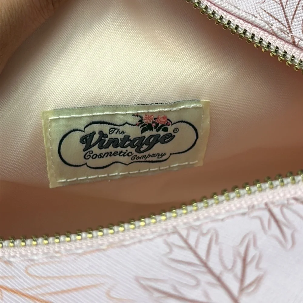 The Vintage Cosmetic Company Fall Themed Makeup Bag